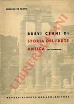 Brevi cenni di storia dell'arte antica