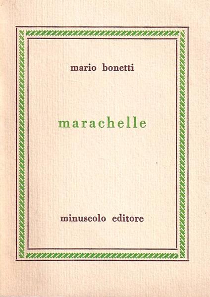 Marachelle - Mario Bonetti - copertina
