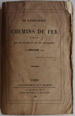 De l'influence des chenins de fer et de l'art de les tracer et de les construire