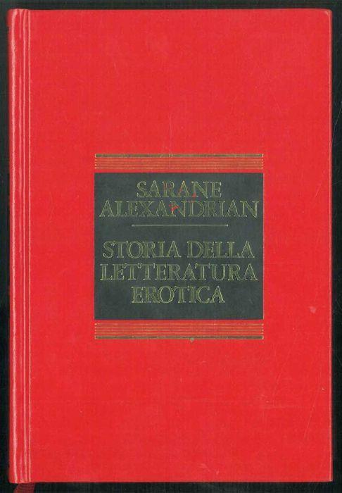 Storia della letteratura erotica - Sarane Alexandrian - copertina