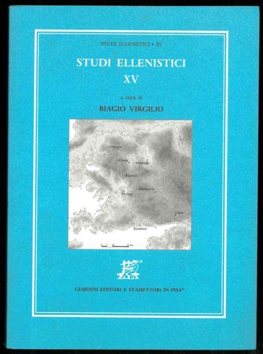 Studi Ellenistici XV - Biagio Virgilio - copertina