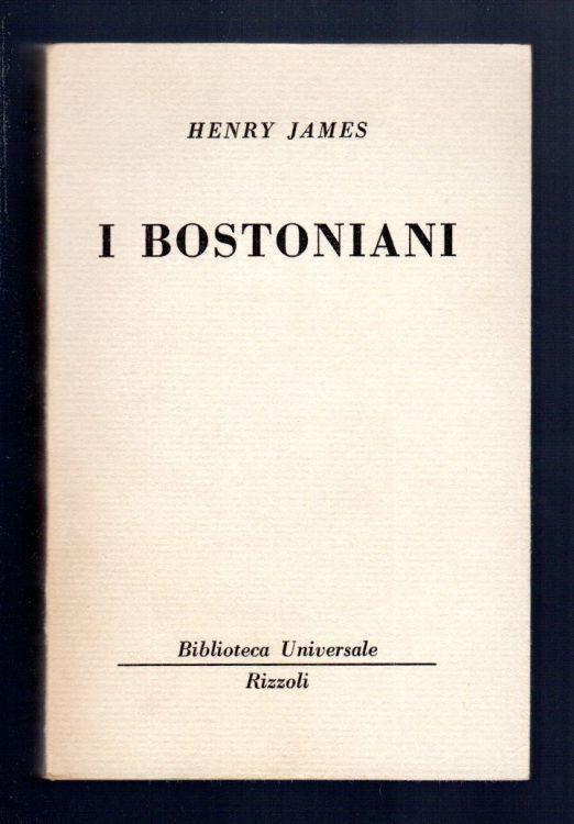 I bostoniani - Henry James - copertina