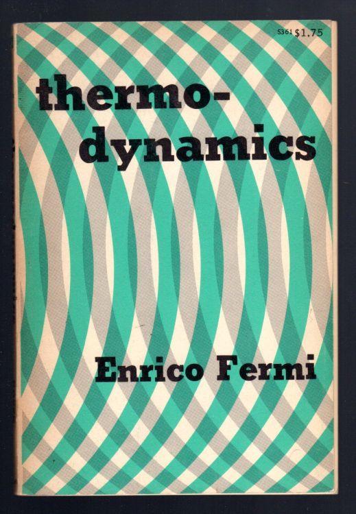 Thermo-dynamics - Enrico Fermi - copertina