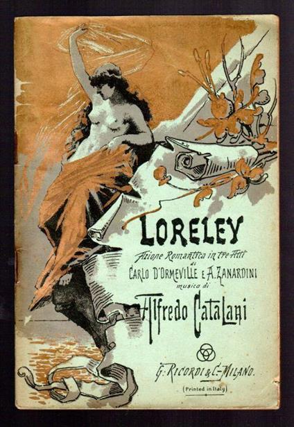 Loreley - Carlo D’Ormeville - copertina