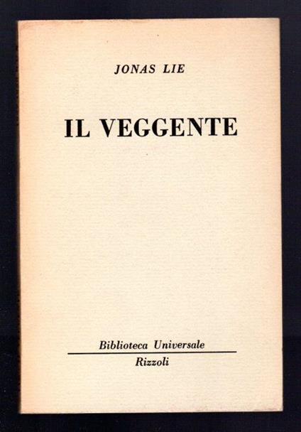 Il Veggente - Jonas Lie - copertina