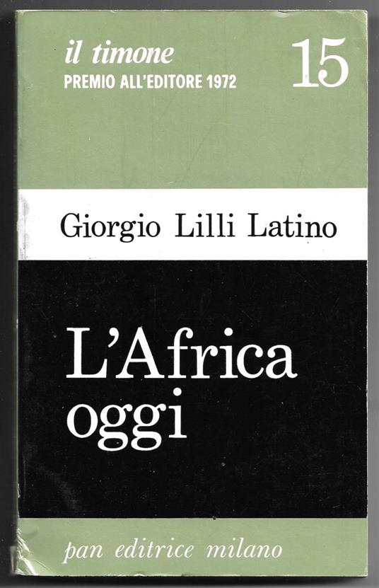 L' Africa oggi - Giorgio Lilli Latino - copertina