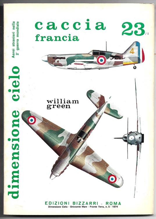 Caccia Francia 23 parte prima - William Green - copertina