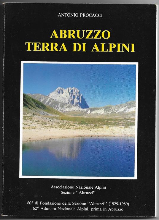 Abruzzo terra di Alpini - Antonio Focacci - copertina