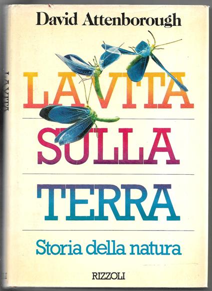 La vita sulla terra - Storia della natura - David Attenborough - copertina