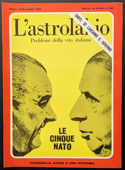 L' astrolabio 9 - copertina