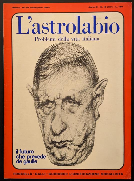 L' astrolabio 16 - copertina