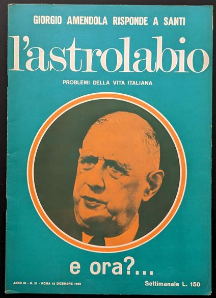 L' astrolabio 21 - copertina