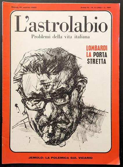 L' astrolabio 5 - copertina