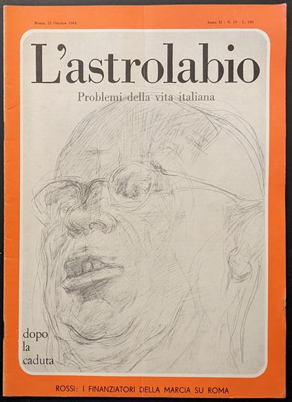 L' astrolabio 19 - copertina