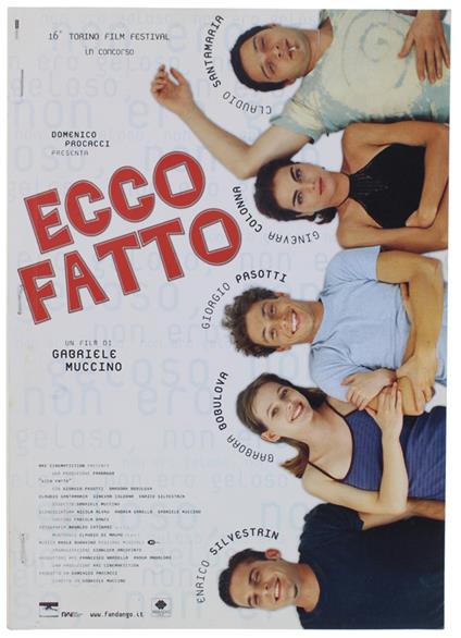 Ecco Fatto. Un Film Di Gabriele Muccino - Rai Cinemafiction, - 198 - Libro  Usato - RAI Cinemafiction - | IBS