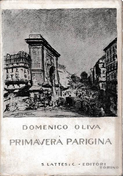 Primavera parigina - Domenico Oliva - copertina