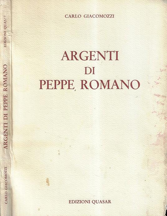 Argenti di Peppe Romano - Carlo Giacomozzi - copertina