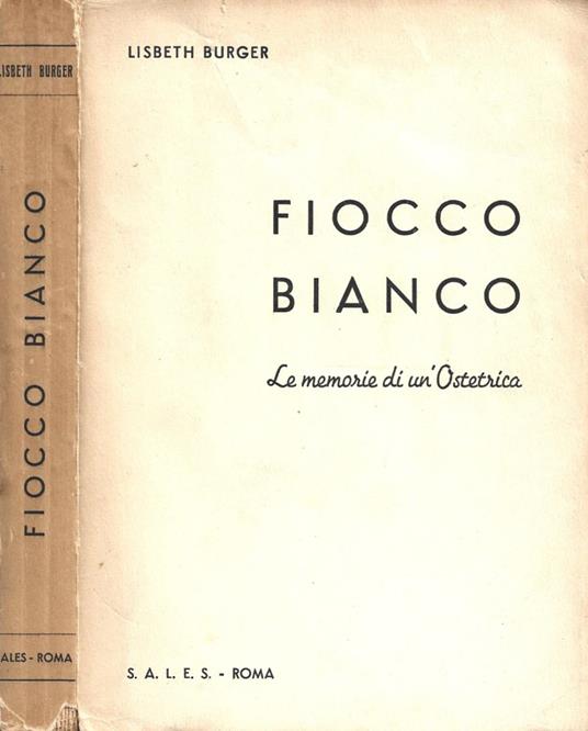 Fiocco bianco - Lisbeth Burger - copertina