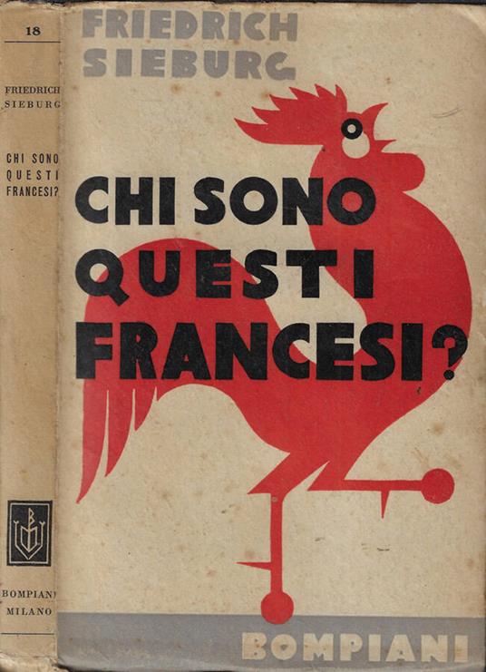 Chi sono questi francesi? - Friedrich Sieburg - copertina