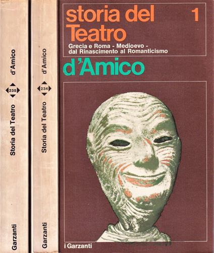 Storia del Teatro drammatico - Silvio D'Amico - copertina