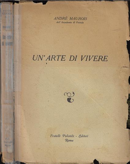 Un'arte di vivere - André Maurois - copertina