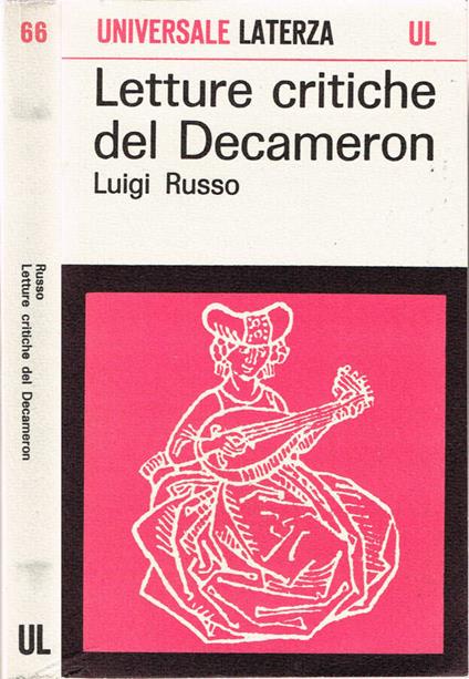 Letture critiche del Decameron - Luigi Russo - copertina