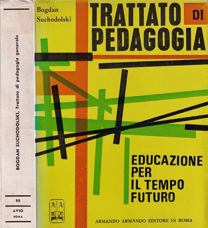 Trattato di pedagogia - Bogdan Suchodolski - copertina