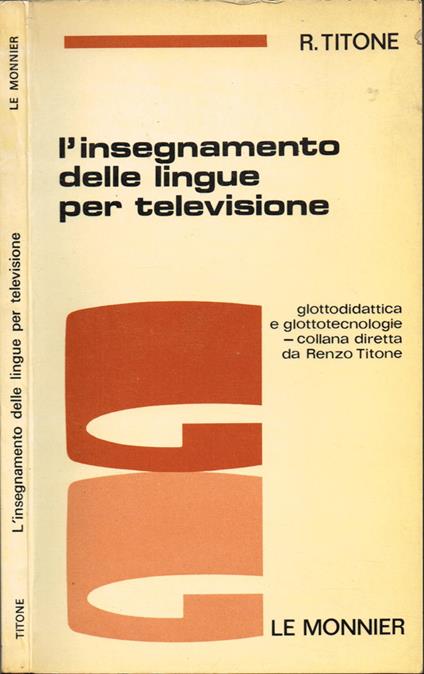 L' insegnamento delle lingue per televisione - Renzo Titone - copertina