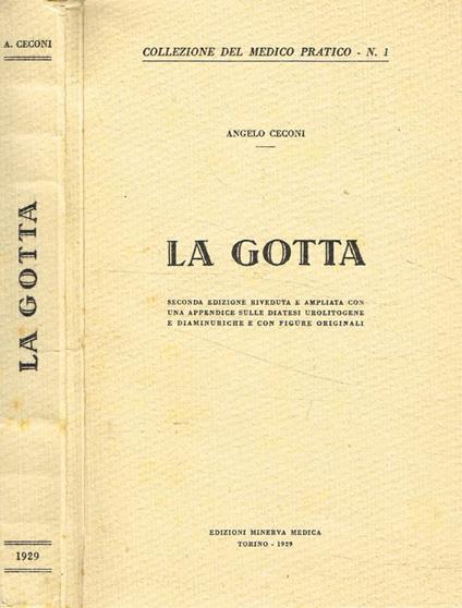 La gotta - Angelo Ceconi - copertina