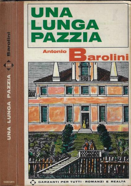 Una lunga pazzia - Antonio Barolini - copertina