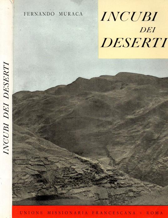 Incubi dei deserti - Fernando Muraca - copertina