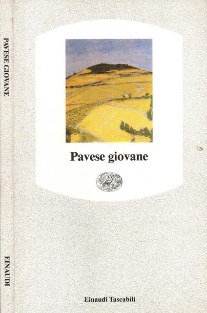 Pavese giovane - Cesare Pavese - copertina