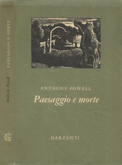 Paesaggio e morte - Anthony Powell - copertina