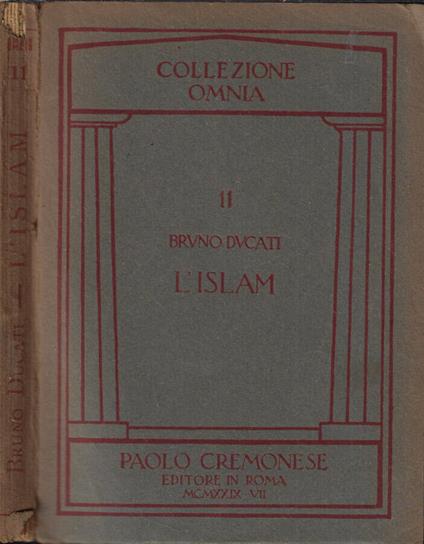 L' Islam - Bruno Ducati - copertina