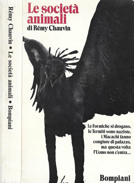 Le società animali - Rémy Chauvin - copertina