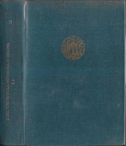 I libri ilarium della Repubblica di Genova Vol. I/1 - Antonella Della Rovere - copertina