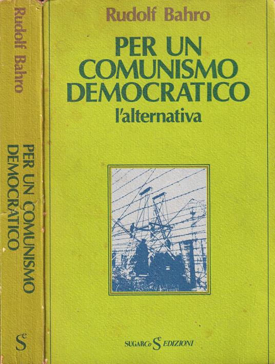 Per un comunismo democratico - Rudolf Bahro - copertina