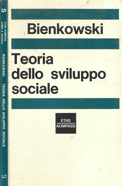 Teoria dello sviluppo sociale - Wladyslaw Bienkowski - copertina