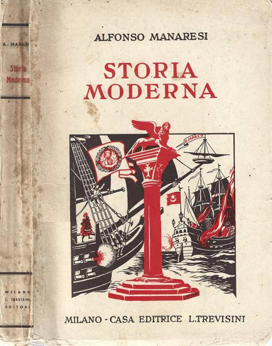 Storia moderna - Alfonso Manaresi - copertina