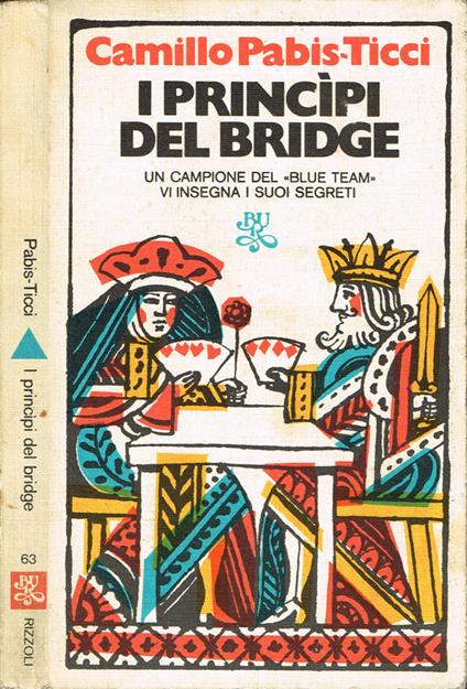 I princìpi del Bridge - Camillo Pabis-Ticci - copertina