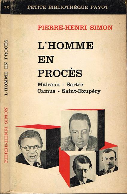 L' homme en procès - Pierre-Henri Simon - copertina