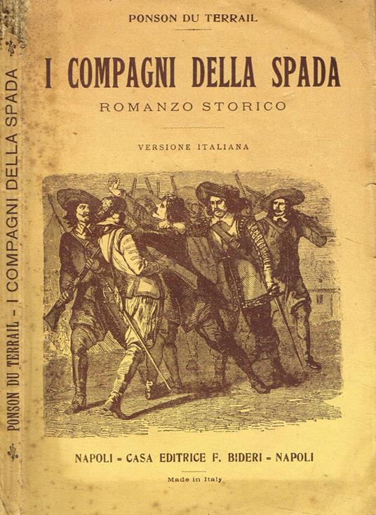 I compagni della spada - Ponson du Terrail - copertina