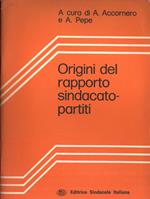 Origini del rapporto sindacato - partiti