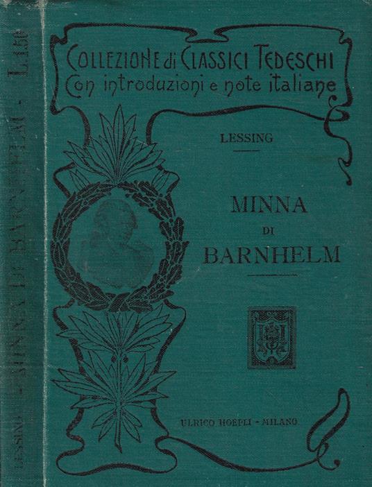 Minna di Barnhelm ovvero la fortuna del soldato - Gotthold Ephraim Lessing - copertina