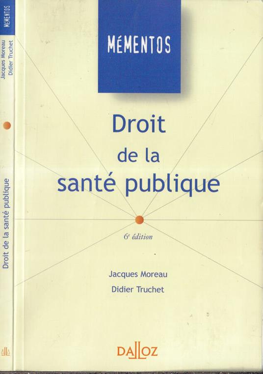 Droit de la santè publique - copertina