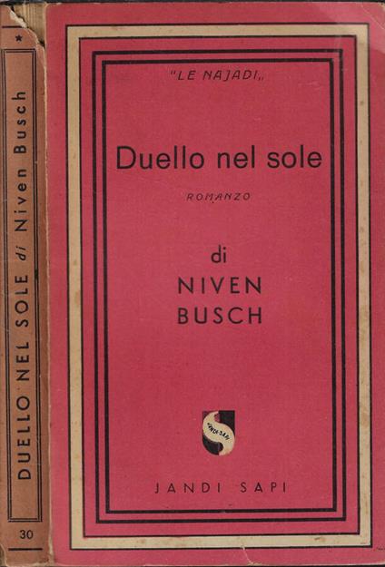 Duello nel sole - copertina