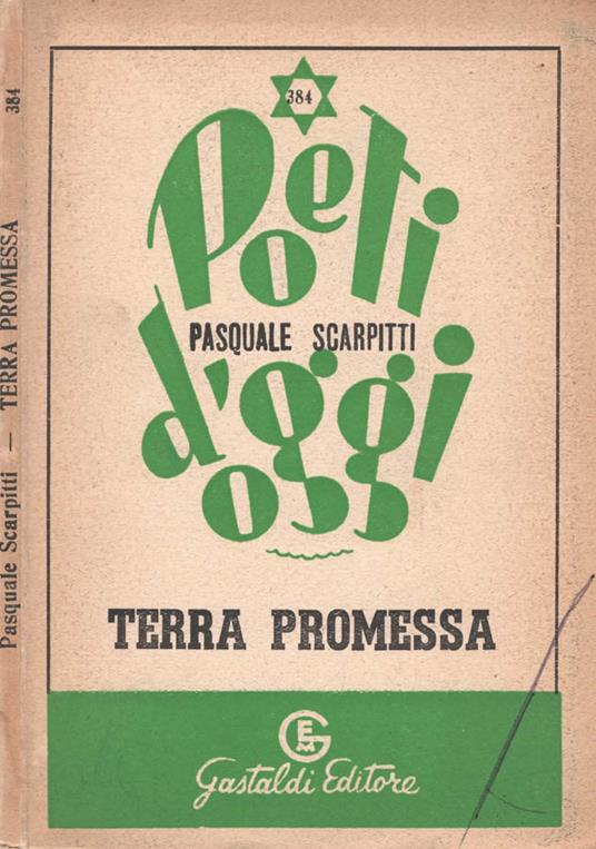 Terra promessa - Pasquale Scarpitta - copertina