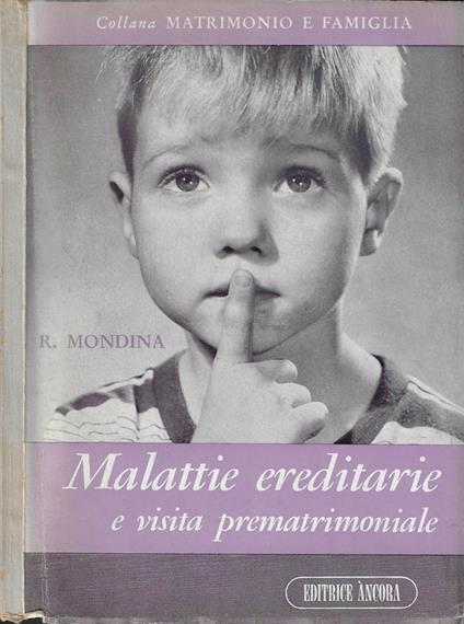 Malattie ereditarie - Roberto Mondini - copertina