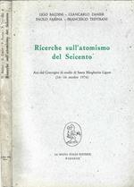 Ricerche sull'atomismo del Seicento