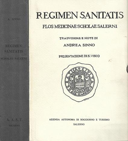 Regimen Sanitatis - copertina